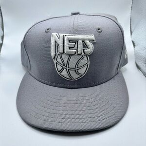 New Jersey Nets New Era Gray Nets Hat